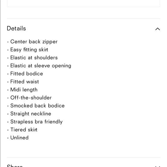 NEW • Reformation • Toulouse Off The Shoulder Dres - Picture 4 of 7